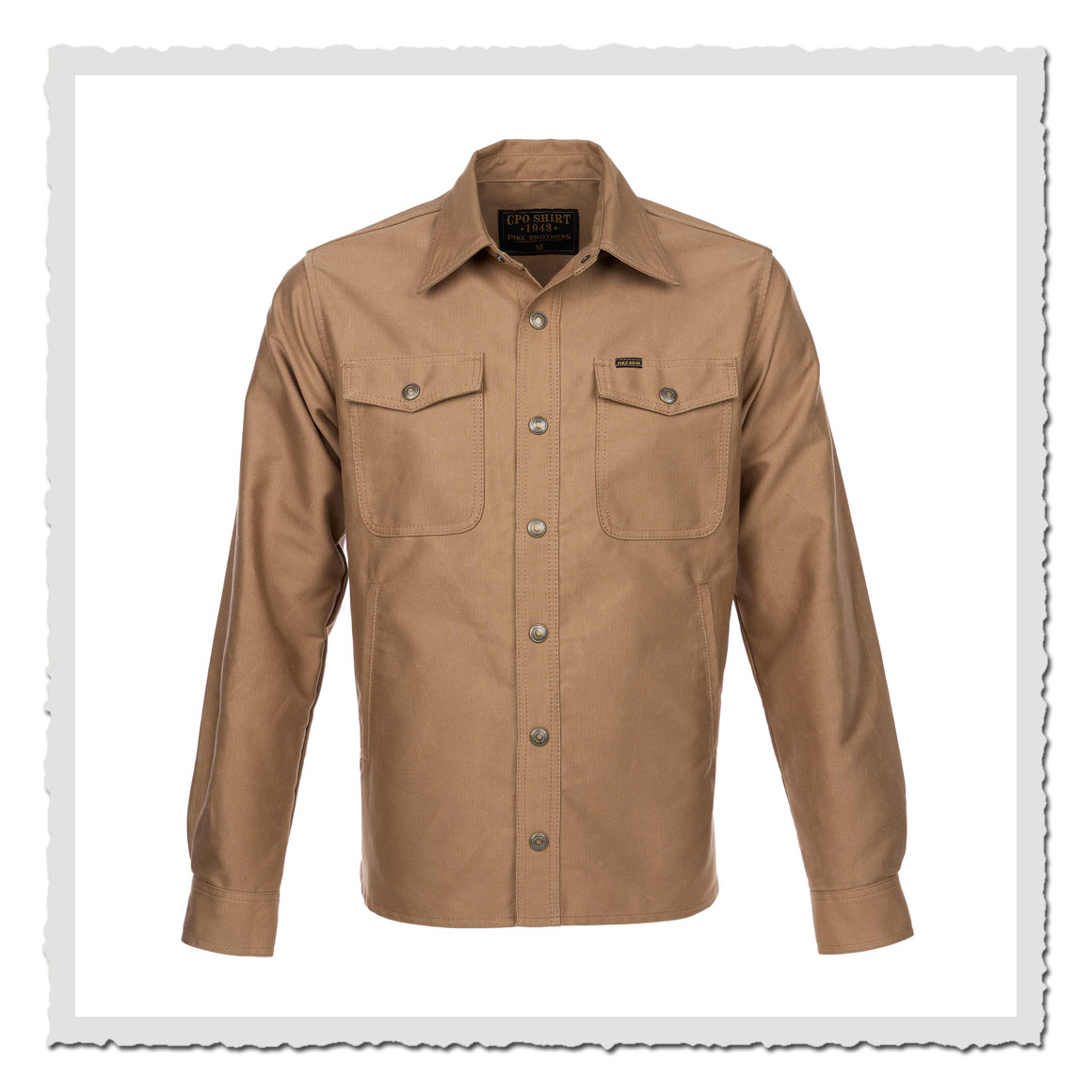 1967 CPO Shirt waxed khaki